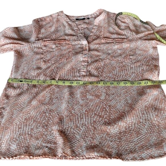 Women's Apt. 9 Sheer Tunic Blouse Size XL! - Picture 10 of 11